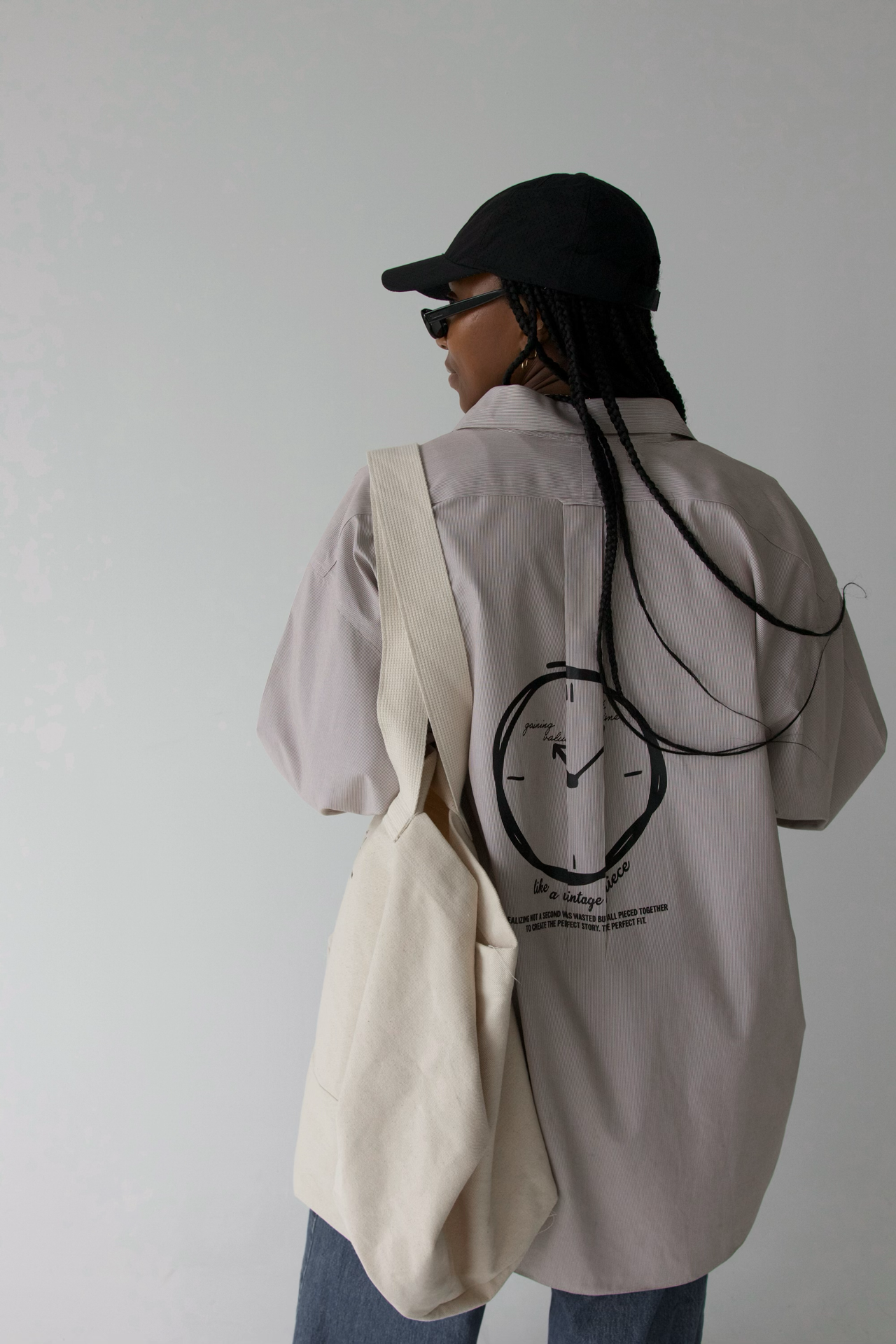 *Out Of Stock* With Time Vintage Button Up - Neutral Brown